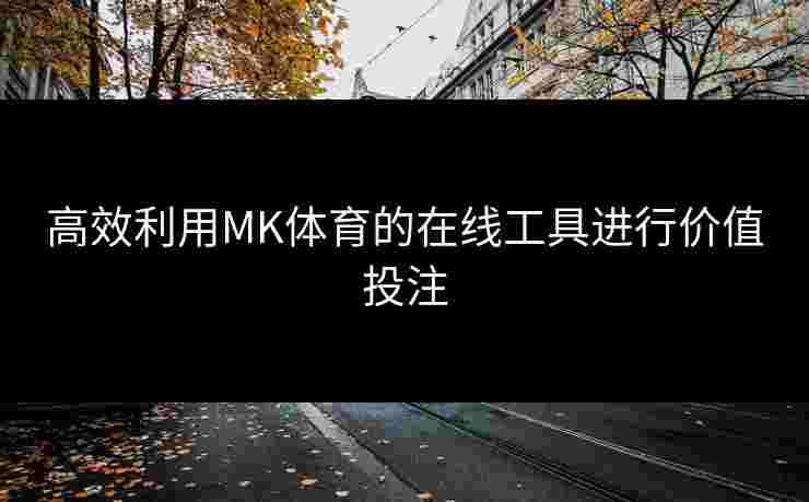 高效利用MK体育的在线工具进行价值投注