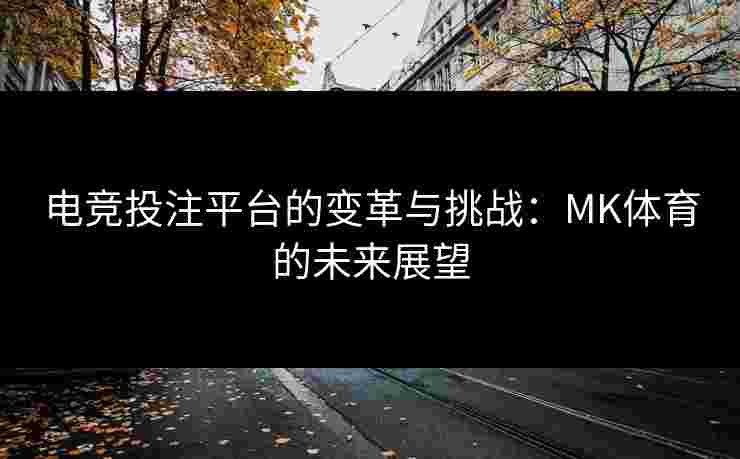 电竞投注平台的变革与挑战：MK体育的未来展望